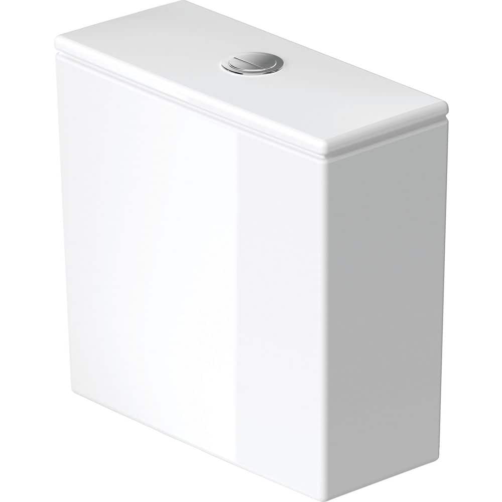 Duravit DuraStyle 1.32/.92 GPF Dual Flush Toilet Tank Only in White (1)