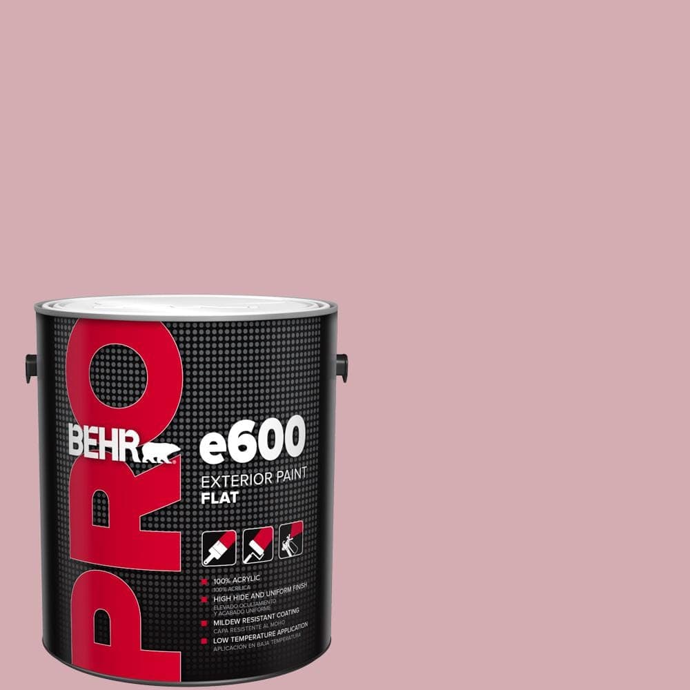 BEHR PRO 1 gal. #S130-3 Ballet Rose Flat Paint