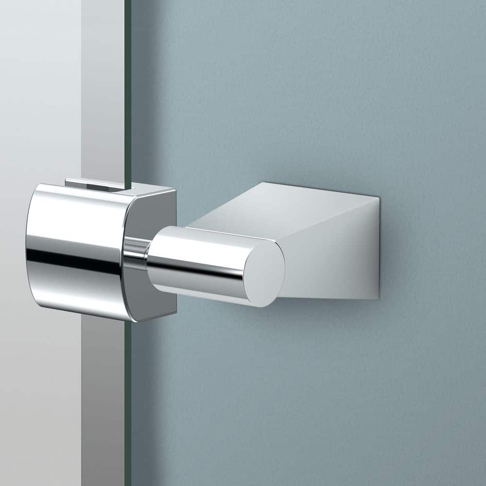 Gatco Bleu 28.25 in. W x 32 in. H Oval Frameless Tilt Wall Bathroom Vanity Mirror in Chrome (3)
