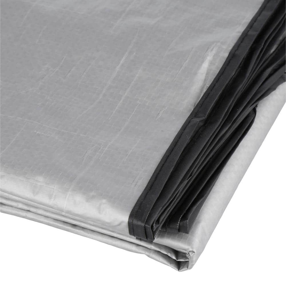 Frost King 34 in. x 34 in. x 30 in. Plastic Square Central Air Conditioner Cover (3)