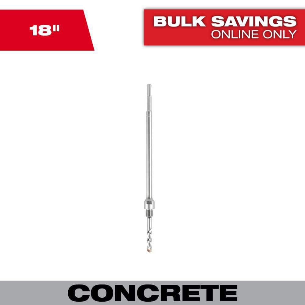 Milwaukee 18 in. SDS-PLUS Steel Core Bit Adapter (1)