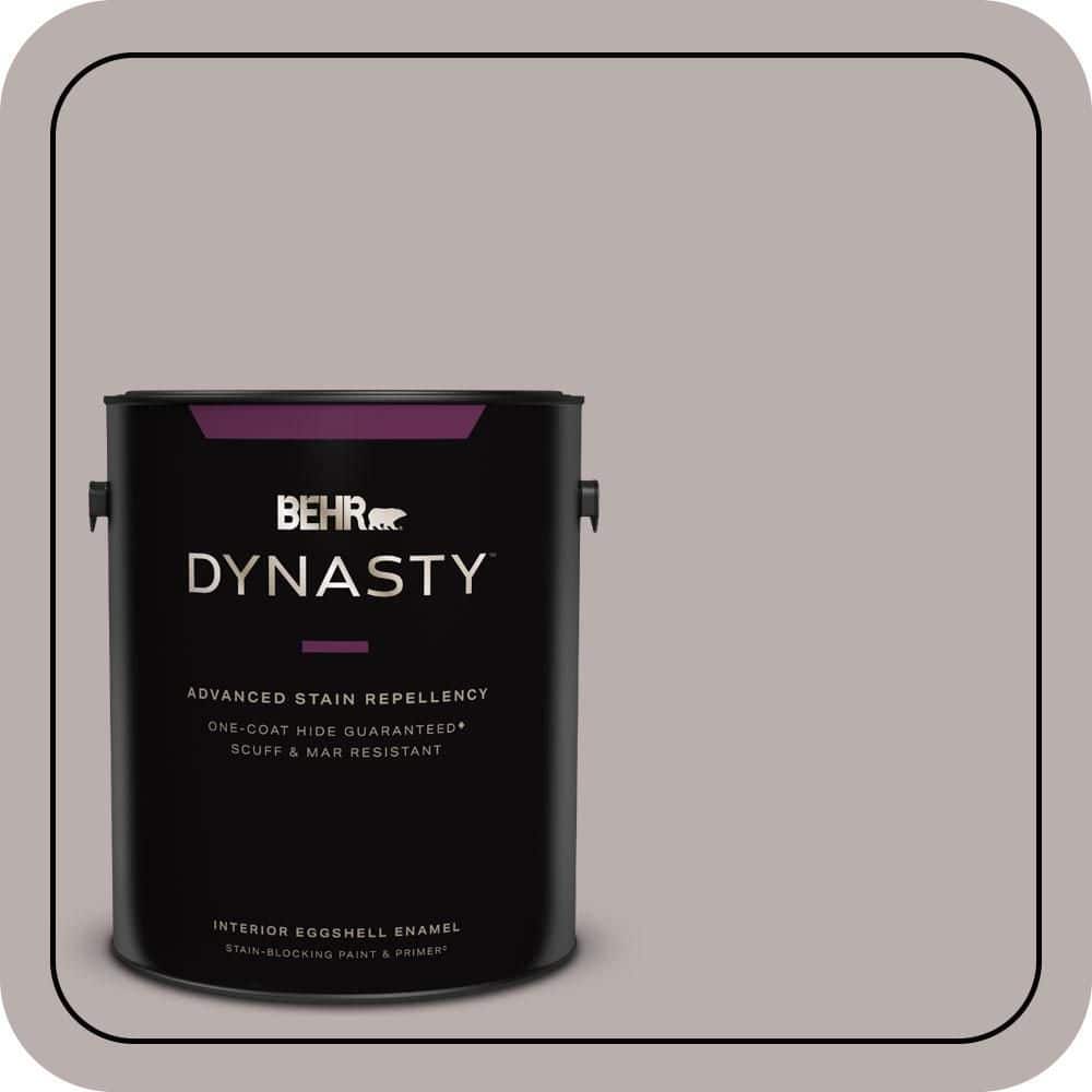 BEHR DYNASTY 1 gal. #PPU17-11 Vintage Mauve Eggshell Enamel Interior Stain-Blocking Paint & Primer
