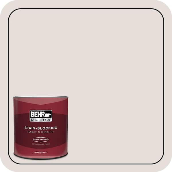 BEHR ULTRA 1 qt. #PPU17-06 Crushed Peony Extra Durable Flat Interior Paint & Primer (2)