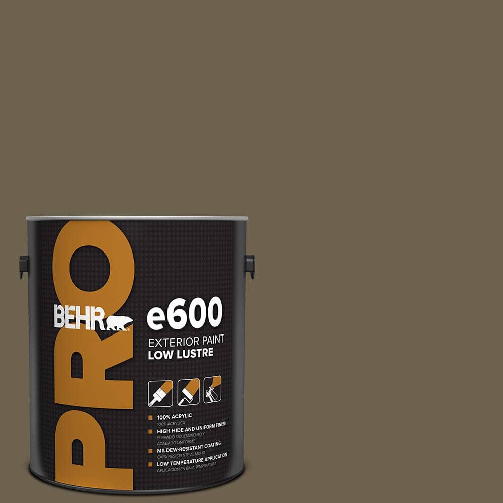 BEHR PRO 1 gal. #N310-7 Classic Bronze Low Luster Exterior Paint