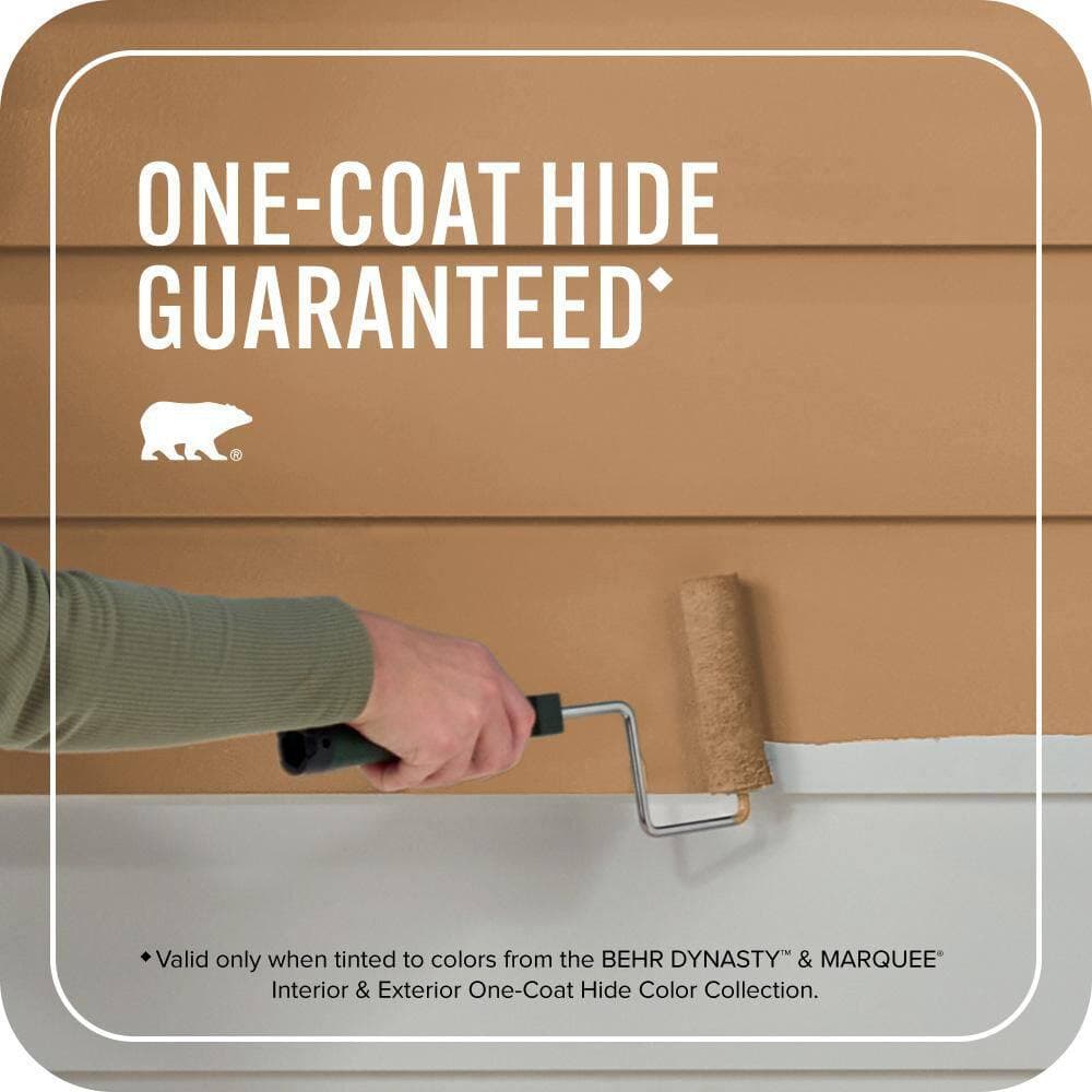 BEHR MARQUEE 1 gal. #S250-5 Roasted Cashew Flat Exterior Paint & Primer (3)