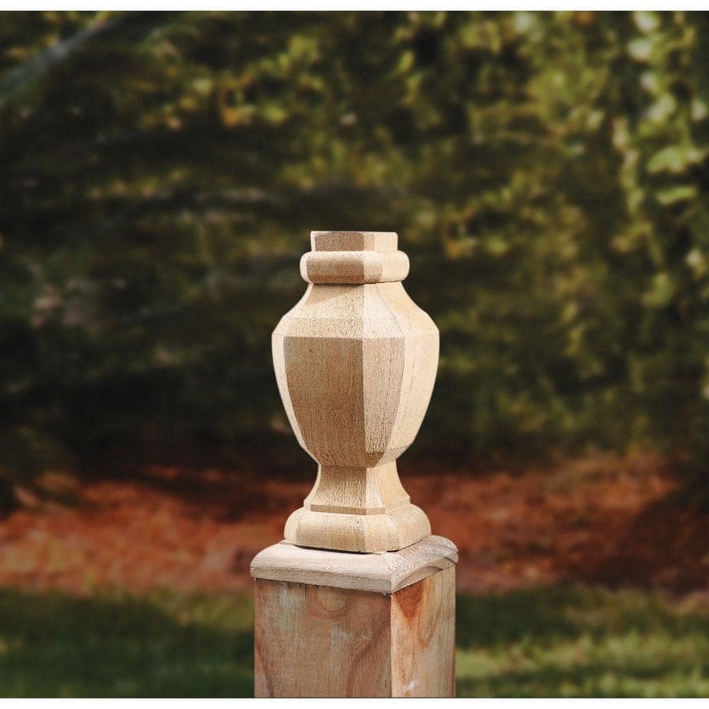 ProWood 2.75 in. x 6.75 in. Pressure-Treated Wood Octagon Finial (6-Pack) (2)
