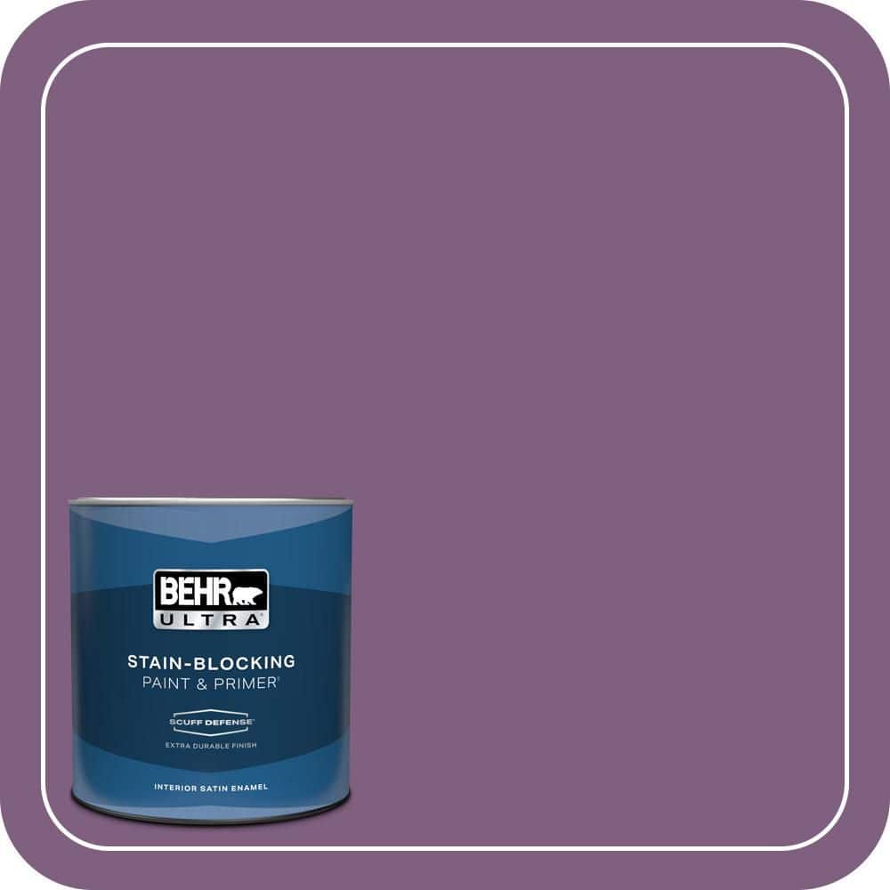 BEHR ULTRA 1 qt. #MQ5-34 Showstopper Extra Durable Satin Enamel Interior Paint & Primer