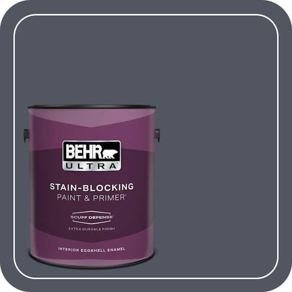 BEHR ULTRA 1 gal. #MQ5-06 Ball Gown Extra Durable Eggshell Enamel Interior Paint & Primer (2)