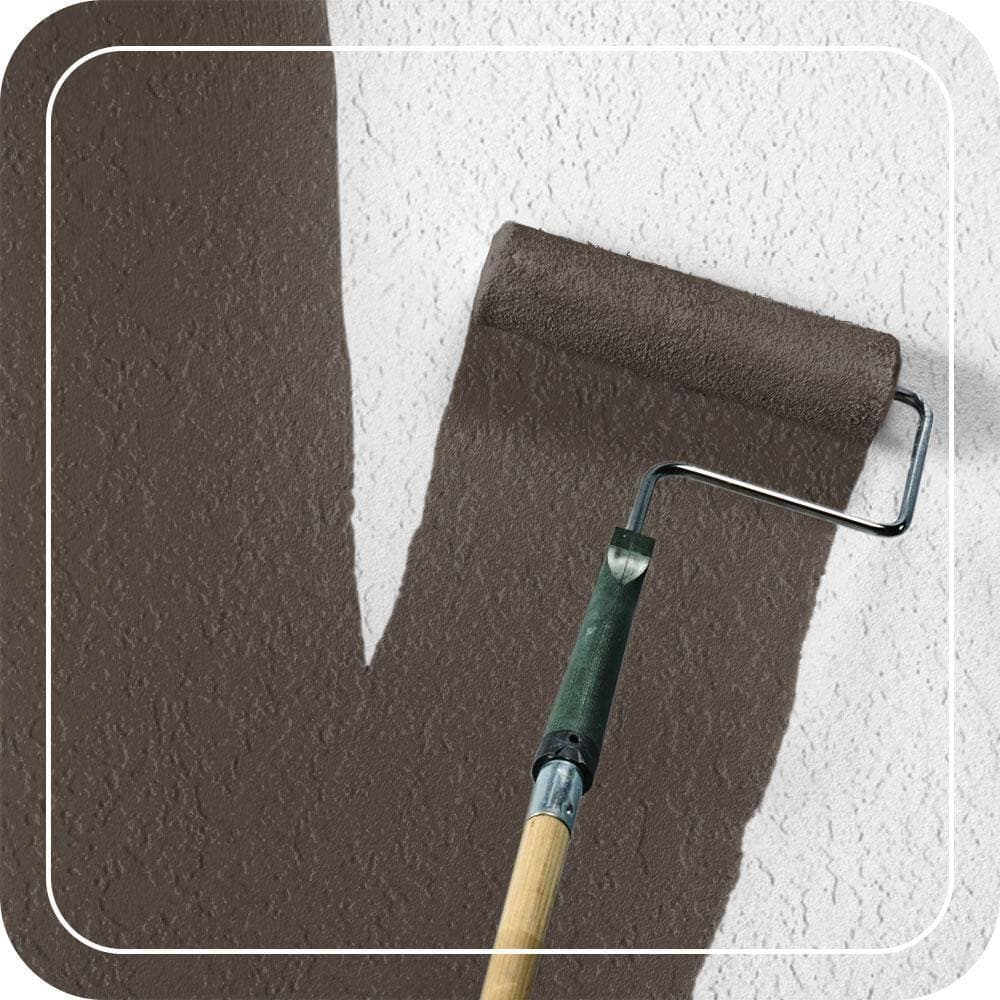BEHR PREMIUM 5 gal. #N210-7 Havana Coffee Elastomeric Masonry, Stucco and Brick Exterior Paint (3)
