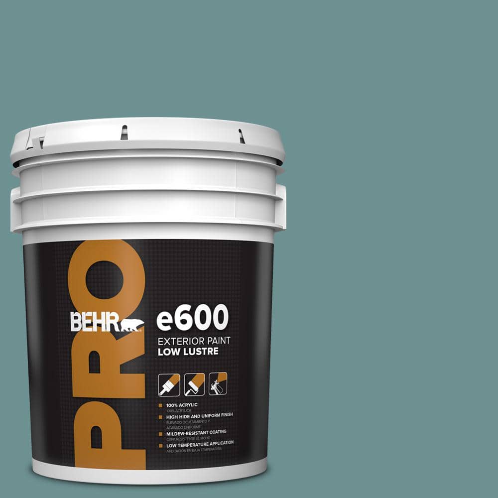 BEHR PRO 5 gal. #500F-6 Hallowed Hush Low Luster Exterior Paint