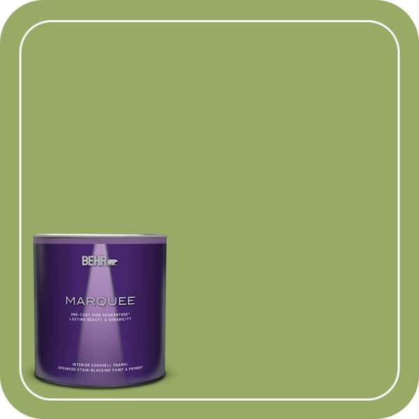BEHR PREMIUM PLUS #420D-5 Herbal Garden Enamel Low Odor & Primer (4)