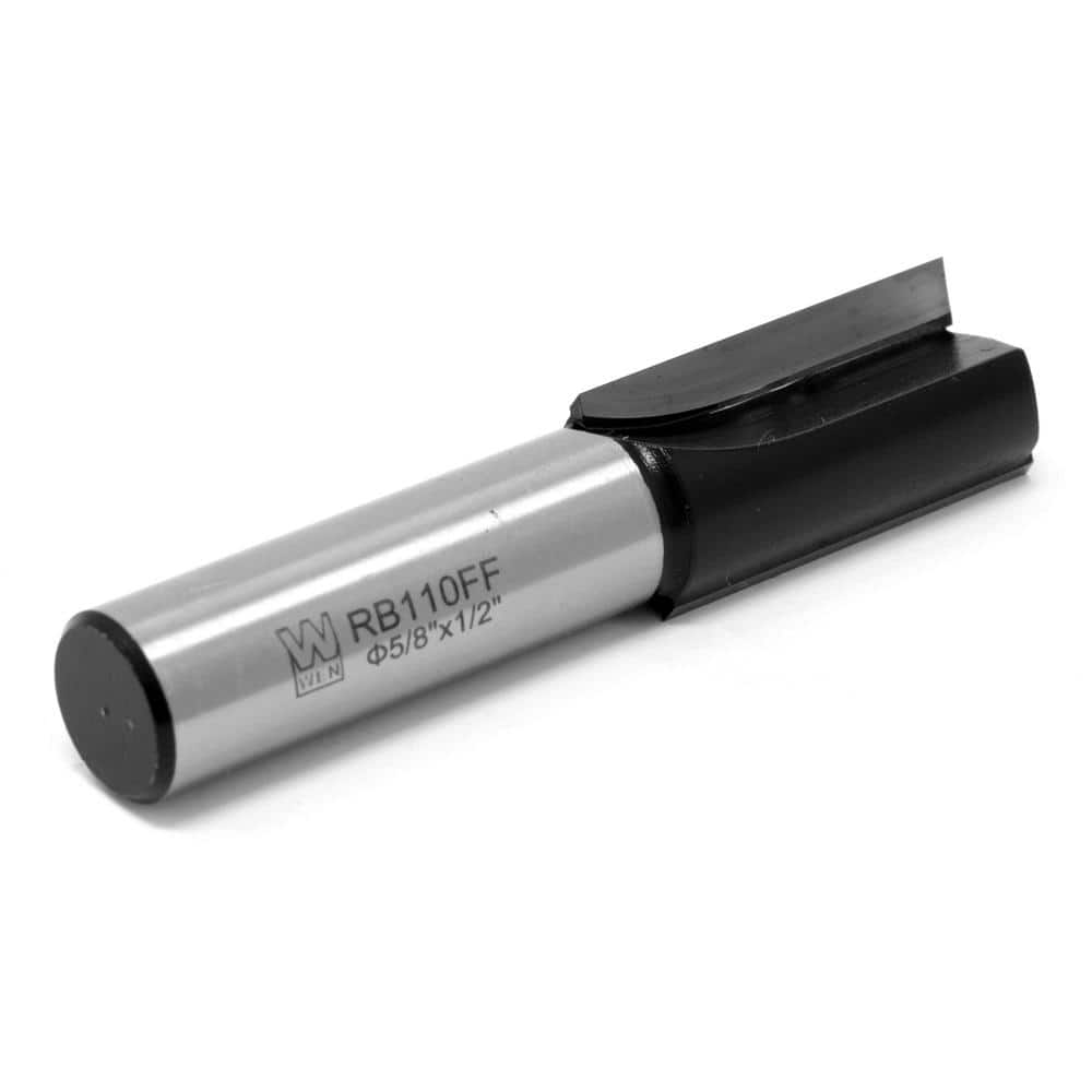 WEN 5/8 in. Straight 2-Flute Carbide Tipped Router Bit with 1/2 in. Shank (3)