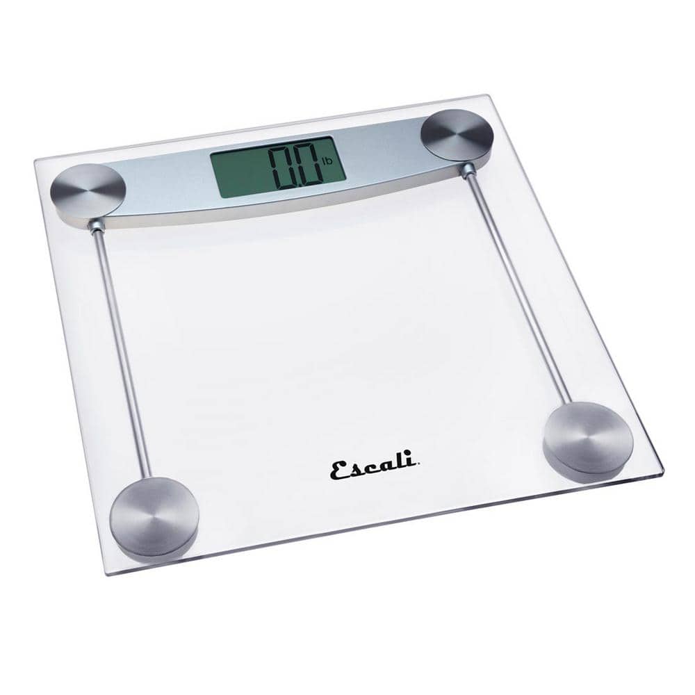 Escali Digital Clear Glass Bathroom Scale (2)