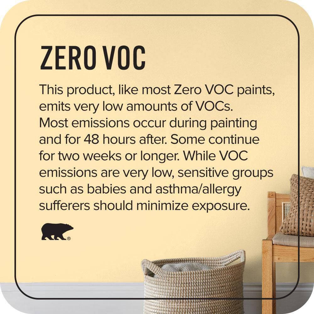 BEHR PREMIUM PLUS #P260-3 Vanilla Ice Cream Enamel Low Odor & Primer (4)