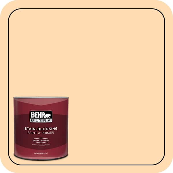 BEHR PREMIUM PLUS #290B-4 Feather Plume Enamel Interior/Exterior Paint & Primer Color Sample (2)