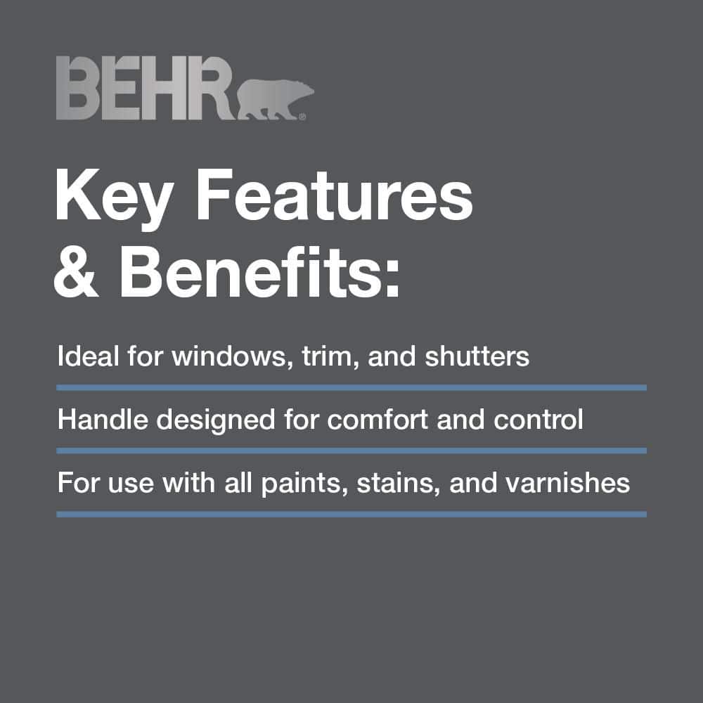 BEHR 3 in. Trim and Touch Up Painter with Refill Pad and 9 in. Interior Paint Pad Applicator (2)