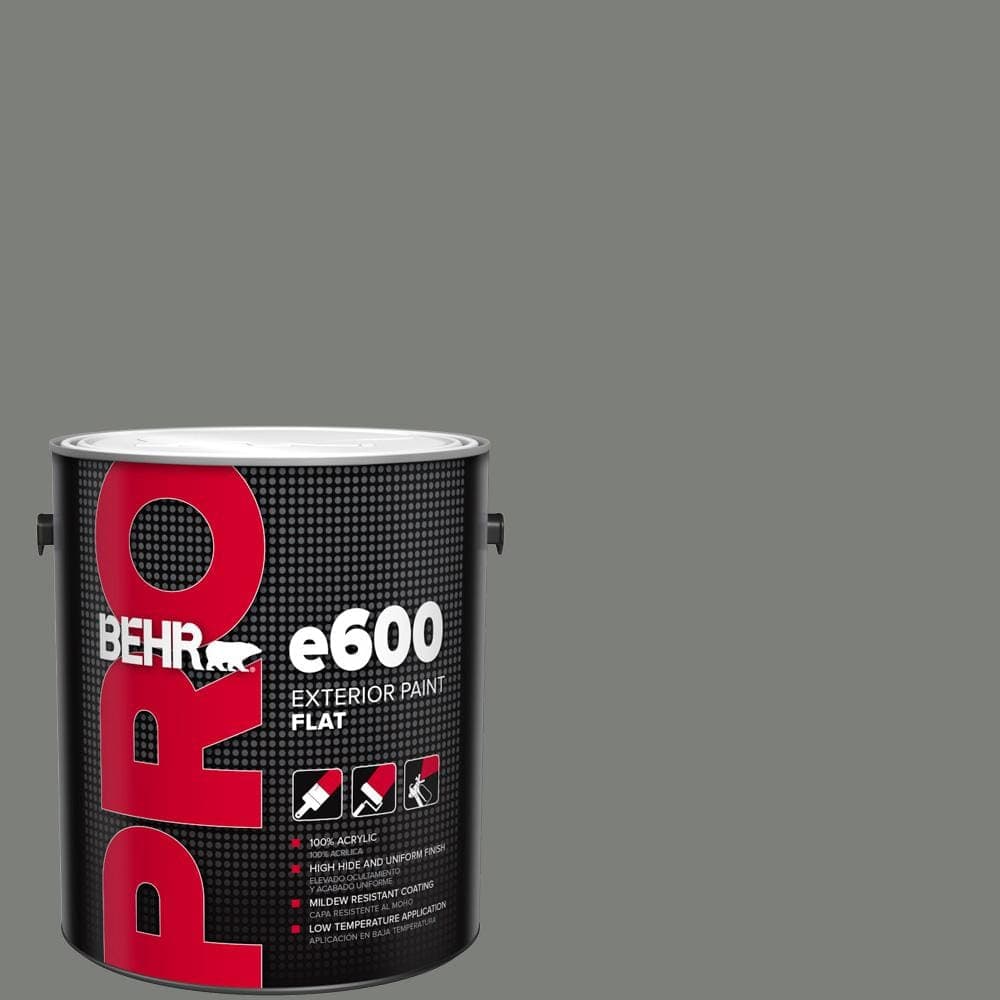 BEHR PRO 1 gal. #MQ6-20 Coastal Storm Flat Exterior Paint (1)
