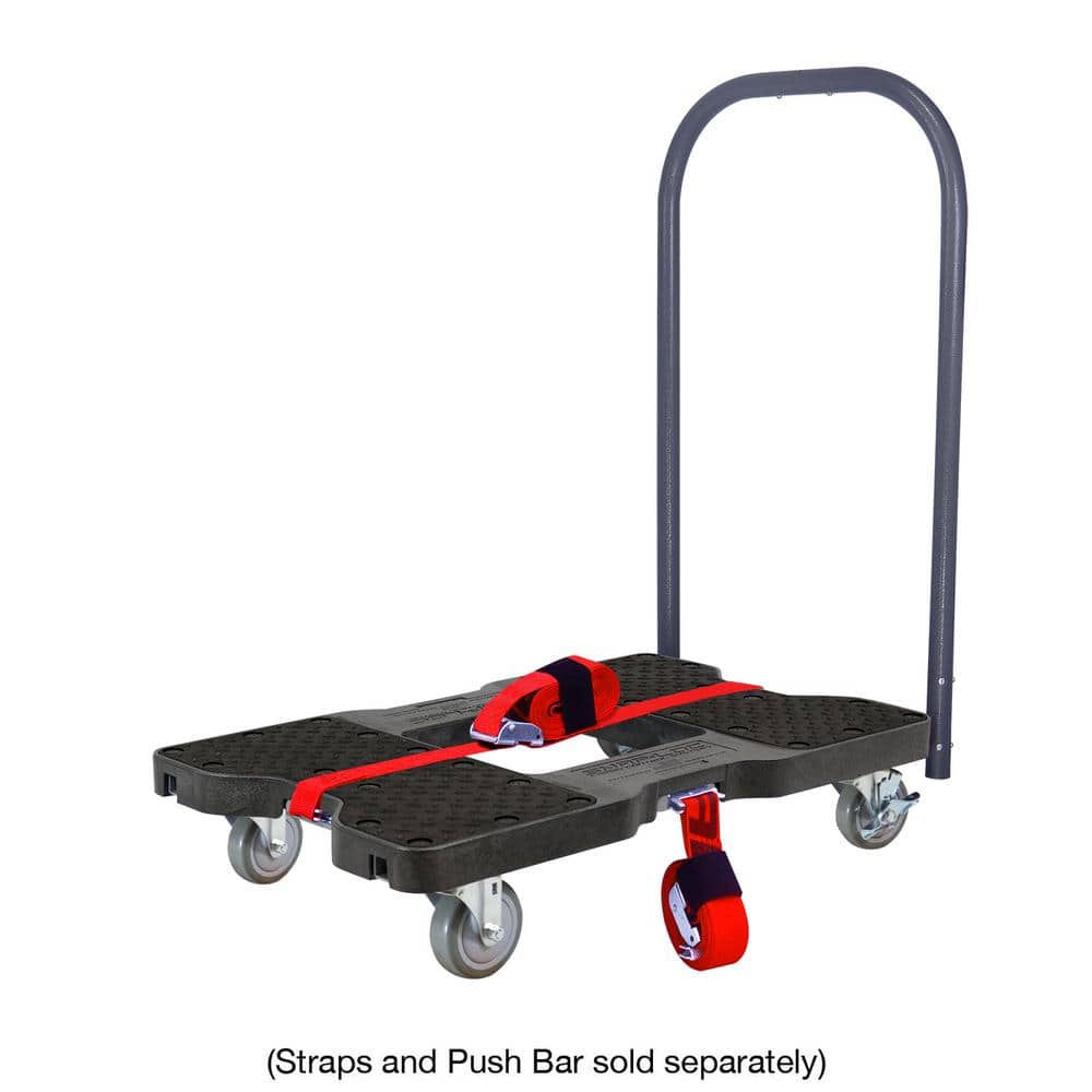SNAP-LOC 1500 lbs. Capacity Industrial Strength Professional E-Track Dolly in Black (2)