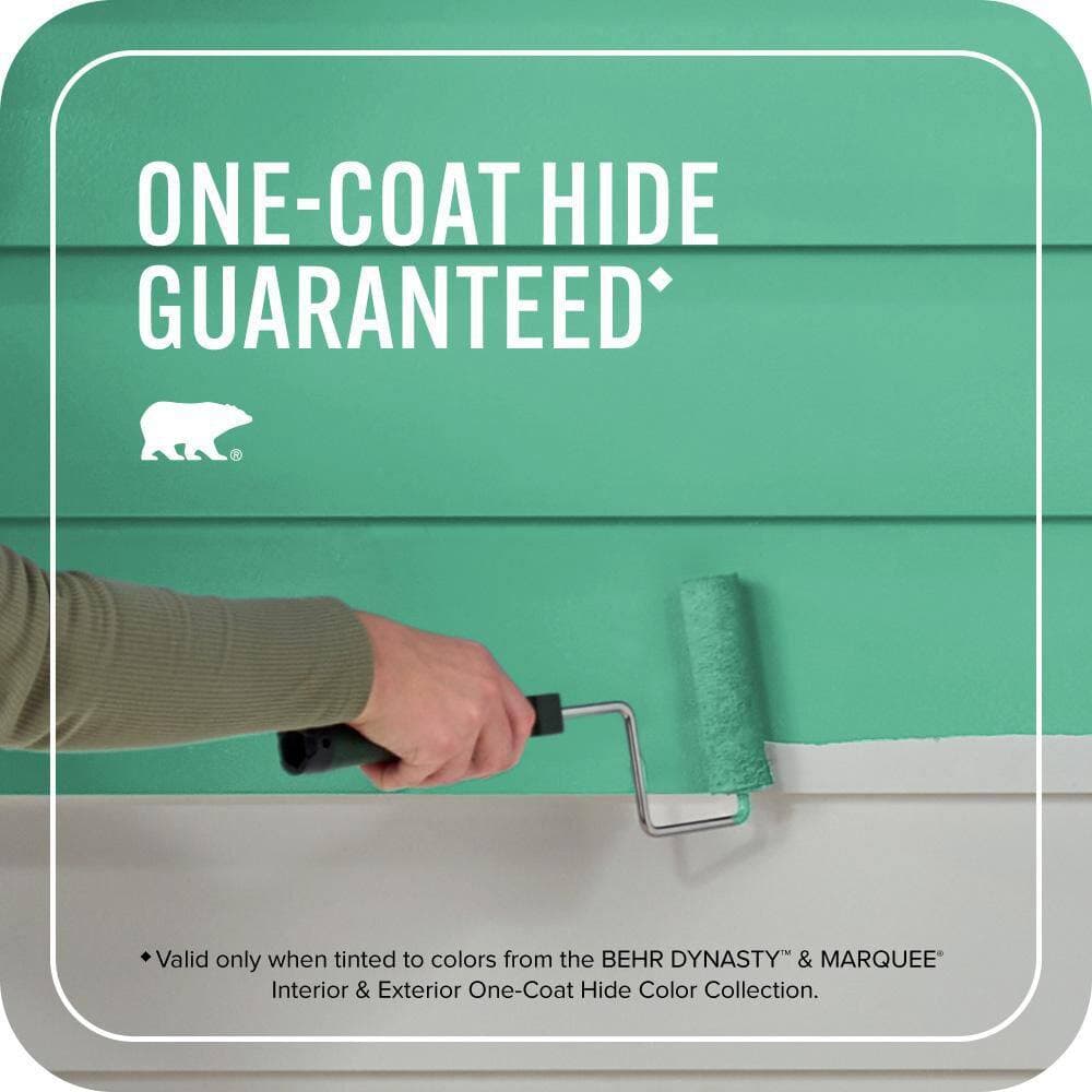 BEHR MARQUEE 1 gal. #MQ4-16 Aruba Green Satin Enamel Exterior Paint & Primer (3)