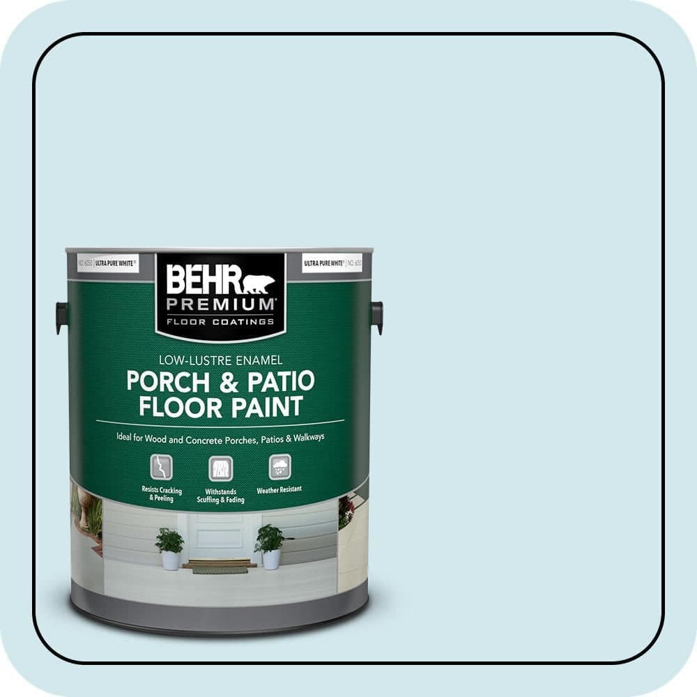 BEHR PREMIUM #520E-1 Textured Low-Lustre Enamel Interior/Exterior Porch and Patio Anti-Slip Floor Paint (1)