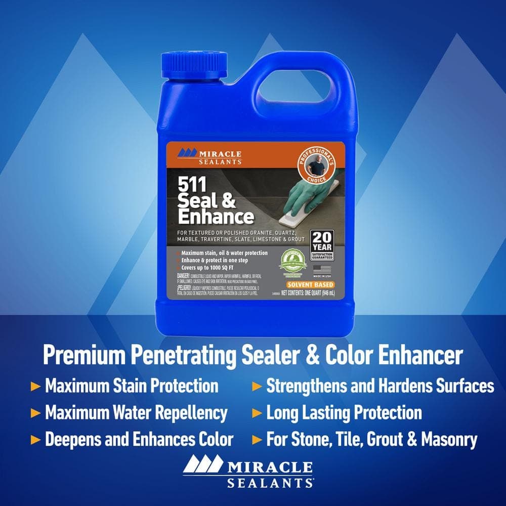 Miracle Sealants 32 fl. oz. 511 Seal and Enhance Stone Sealer and Enhancer (3)