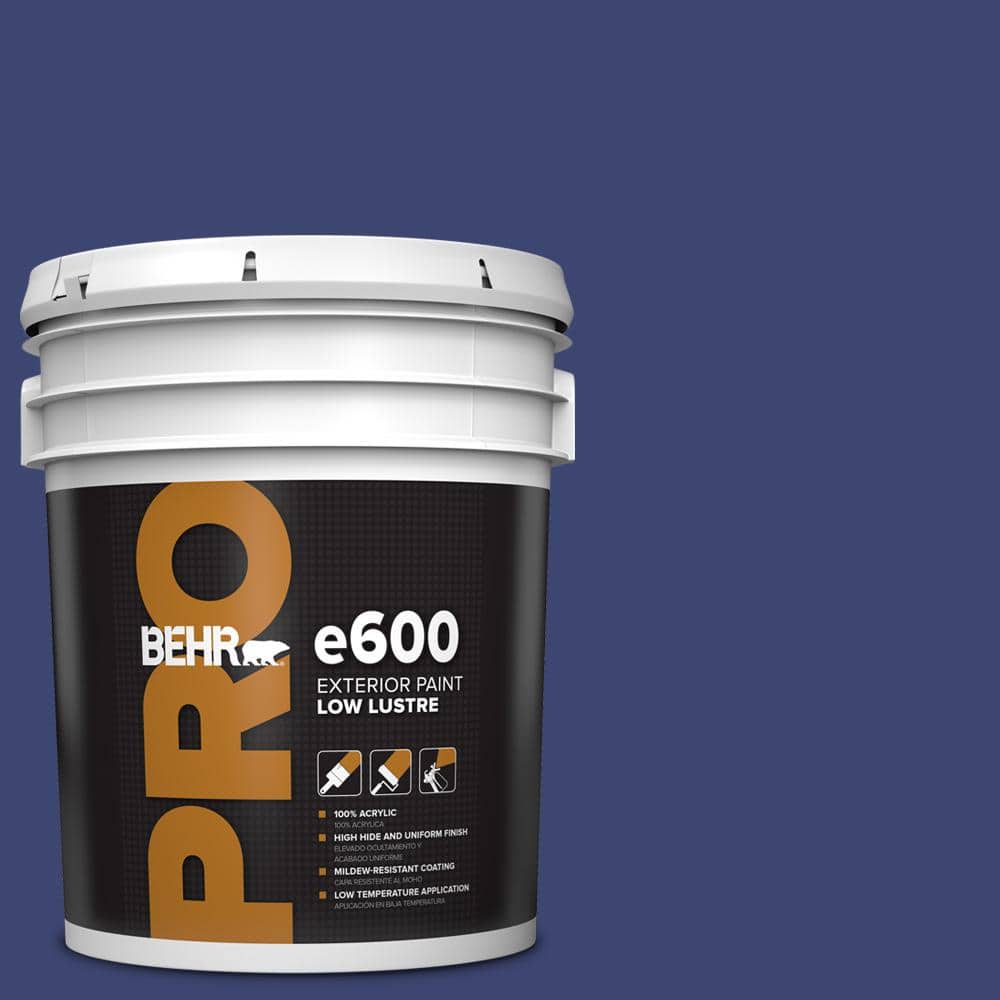 BEHR PRO 5 gal. #T18-18 Constellation Blue Low Luster Exterior Paint