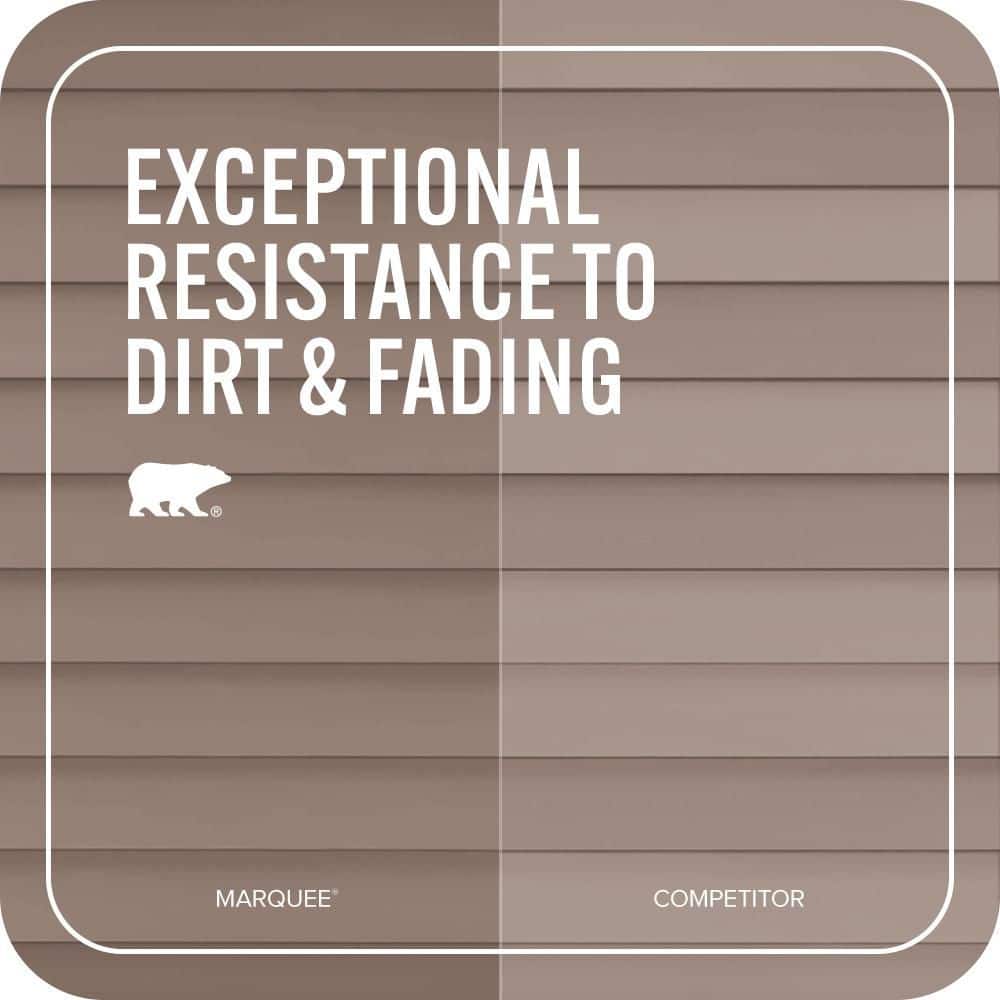 BEHR MARQUEE 1 gal. #N170-5 Chocolate Heart Flat Exterior Paint & Primer (4)