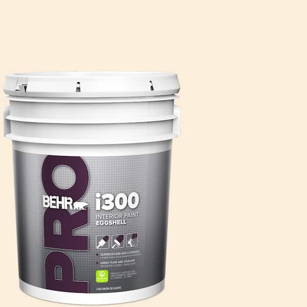 BEHR PRO 5 gal. #W-D-720 Innocence Eggshell Interior Paint (2)