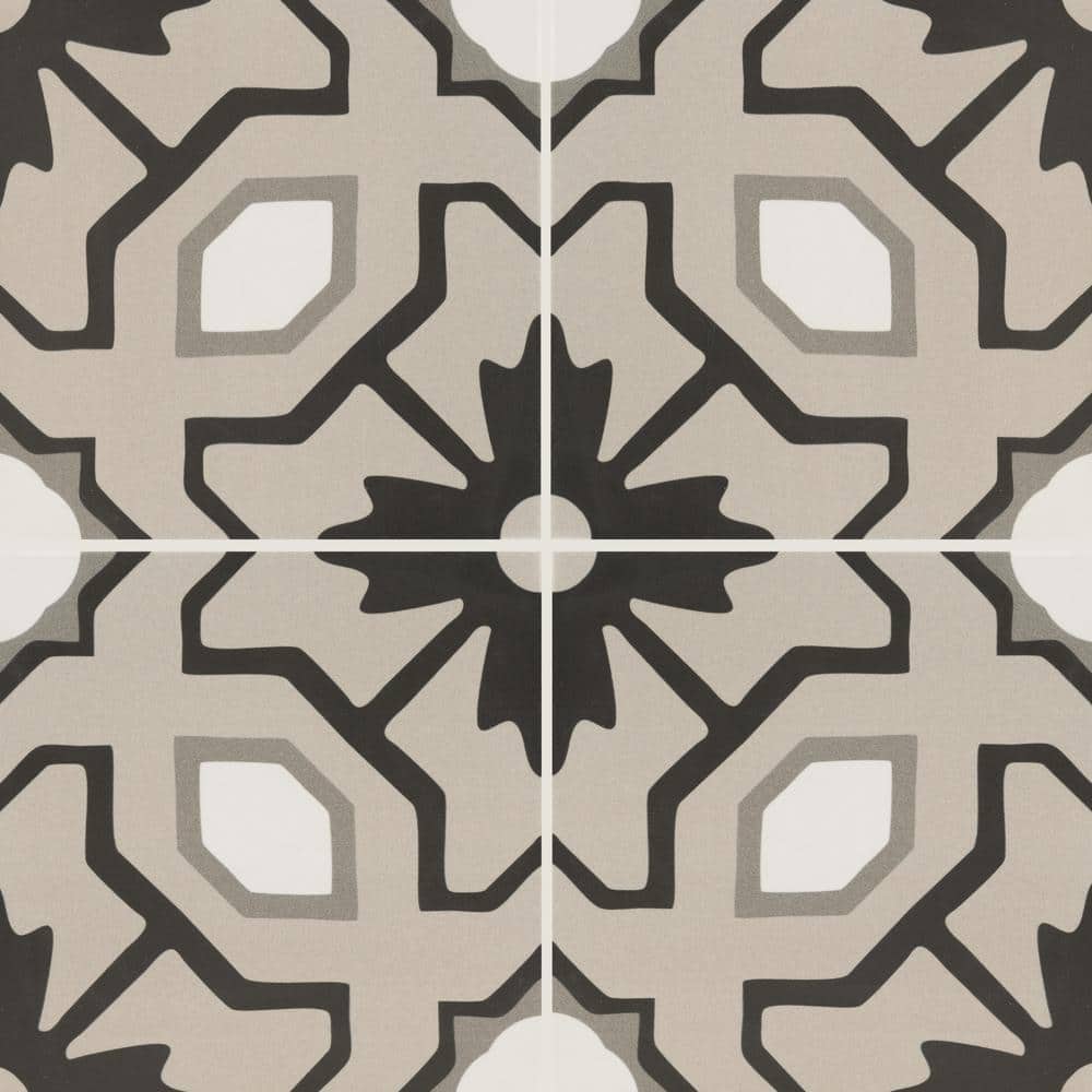 MSI Tahari 8 in. x 8 in. Matte Porcelain Encaustic Floor and Wall Tile (371.52 sq. ft./Pallet)