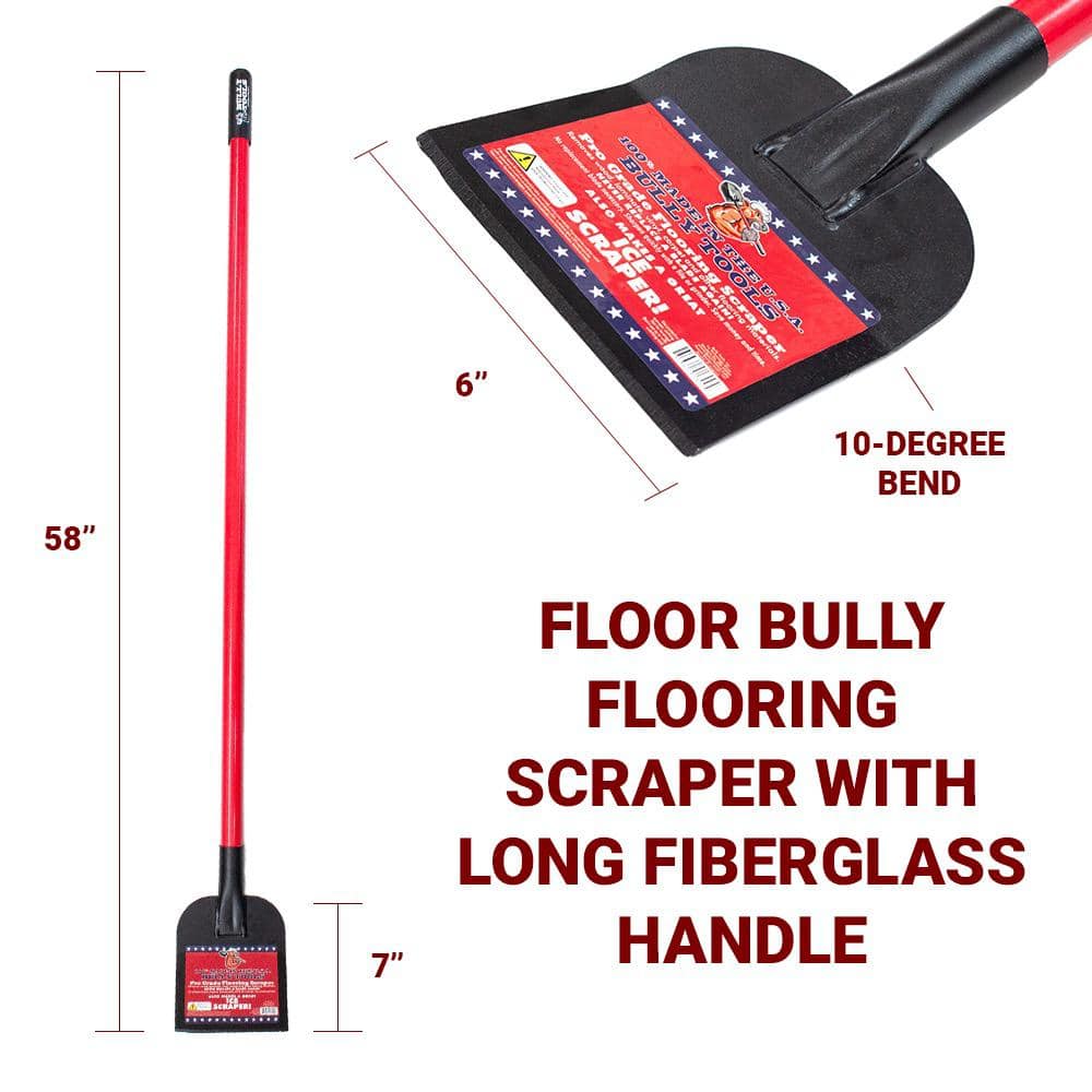 Bully Tools Floor Bully 6 in. Flooring Scraper (3)