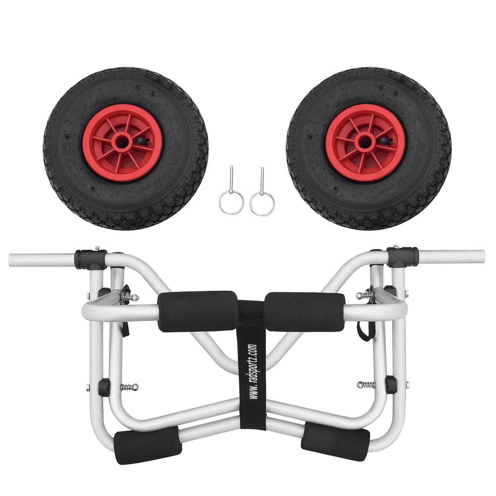 RAD Sportz 150 lb. Premium Aluminum Kayak Cart with Airless Polyurethane Plastic Wheels (2)