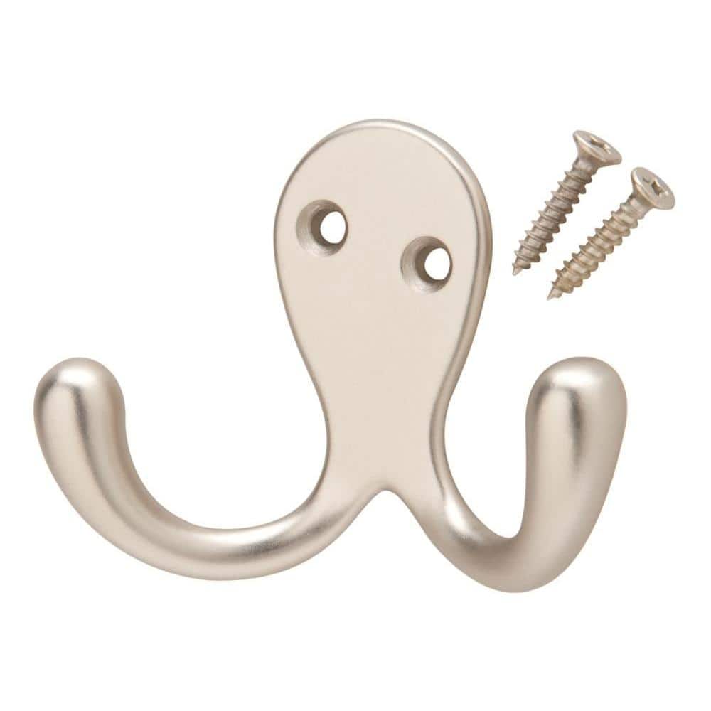 Everbilt J-Hook Robe/Towel Hook Double Hook