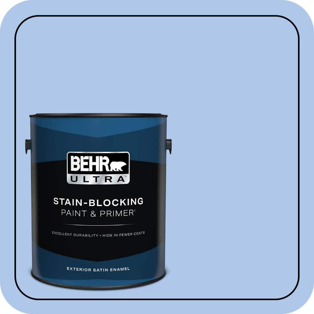 BEHR ULTRA 1 gal. #P530-2 Promise Keeping Satin Enamel Exterior Paint & Primer