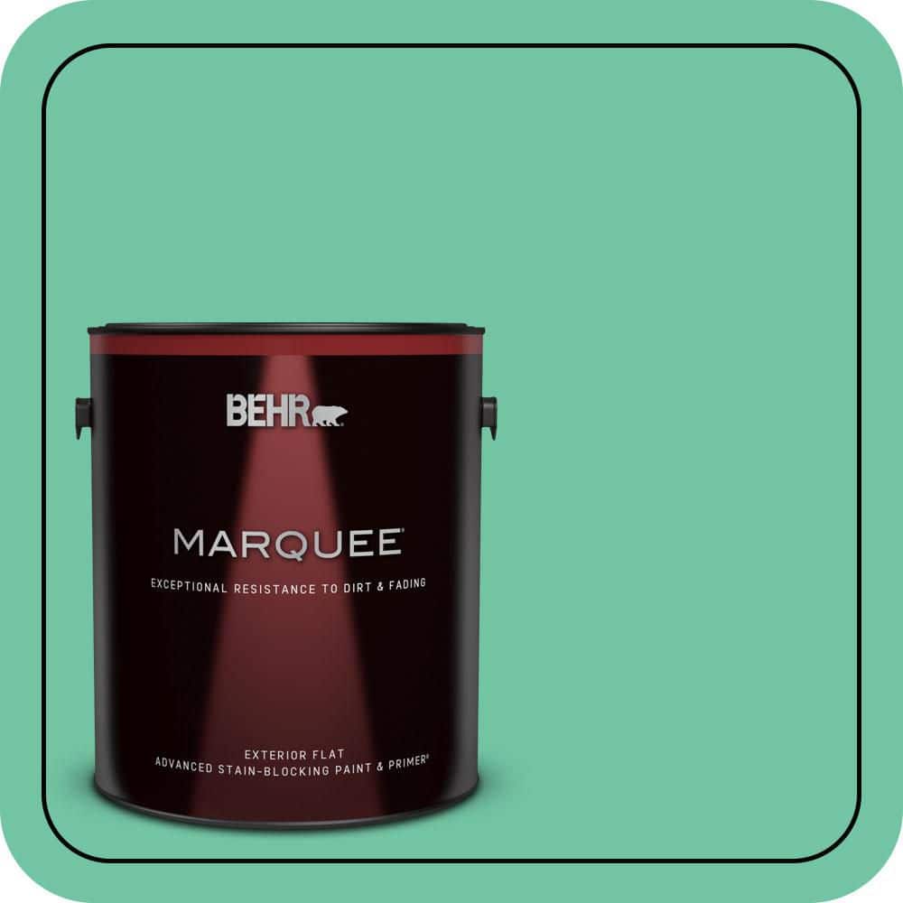 BEHR MARQUEE 1 gal. #P420-4A Gem Silica Flat Exterior Paint & Primer (1)