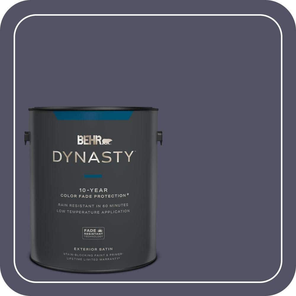 BEHR DYNASTY 1 gal. #620F-7 Maharaja Satin Enamel Exterior Stain-Blocking Paint & Primer