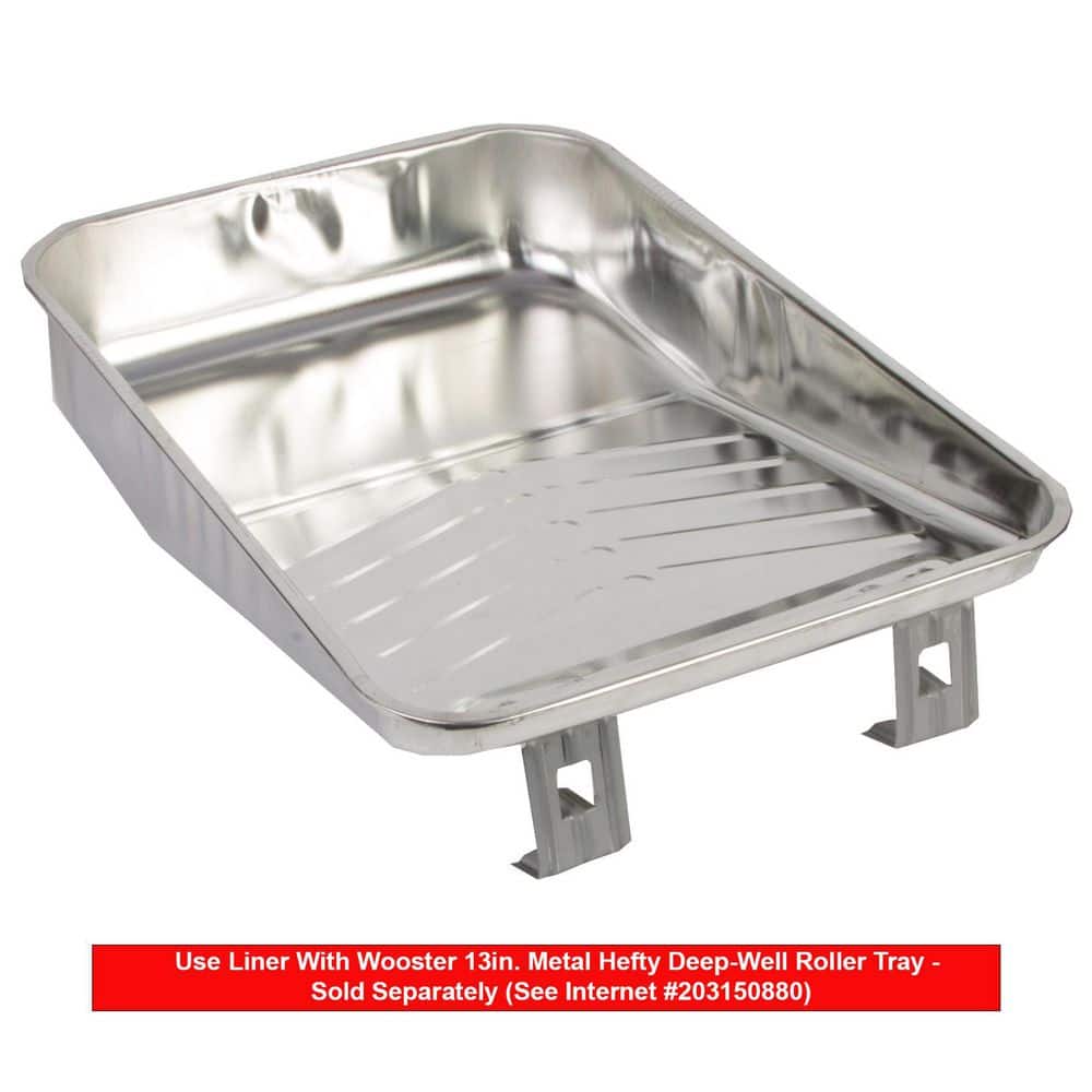 Wooster 13 in. Plastic Tray Liner For Metal Hefty Deep Well Tray (2)