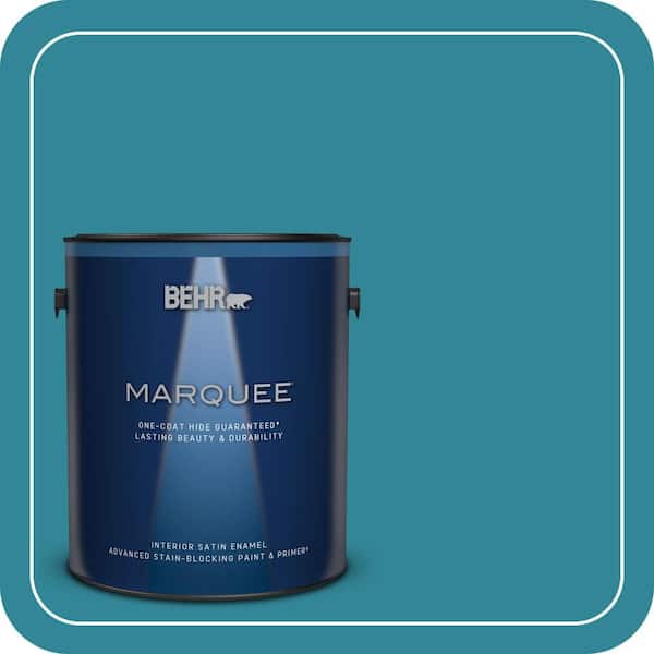 BEHR PREMIUM PLUS #M470-6 Precious Stone Flat Interior/ & Primer Color Sample (2)