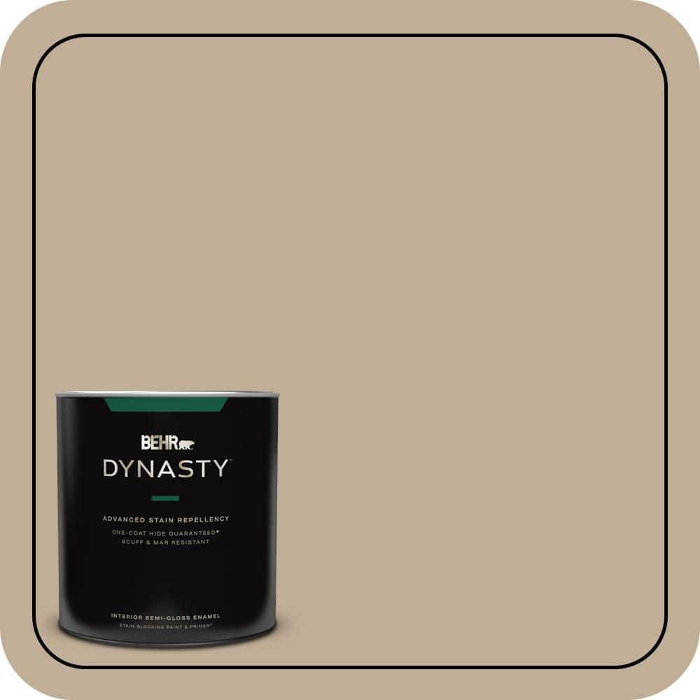 BEHR DYNASTY 1 qt. #PPU7-07 Riviera Beach One-Coat Hide Semi-Gloss Enamel Interior Stain-Blocking Paint and Primer