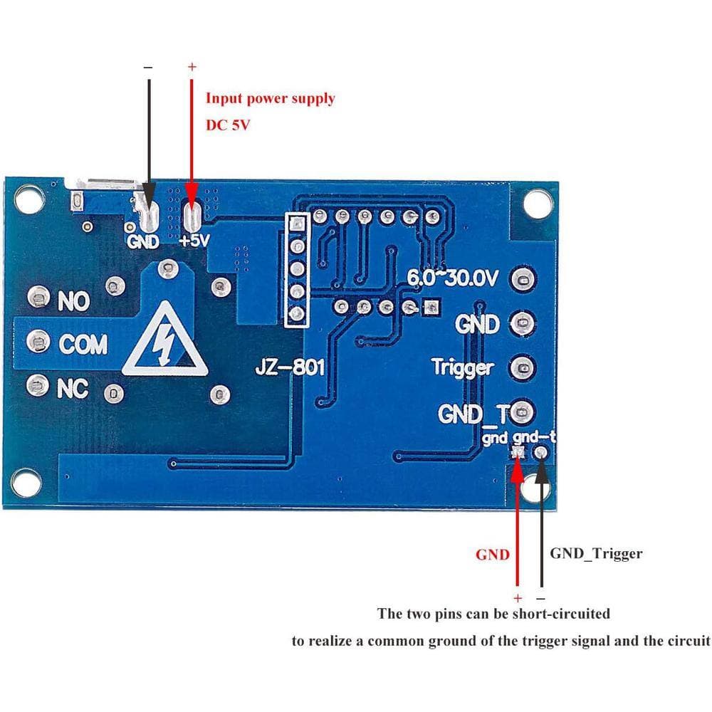 Vrbgify 10 Amp 1440 min. Indoor Countdown Timer Relay Module Cycle with LED Display, 5V Micro USB, Smart Home Controller 2-Pack (3)