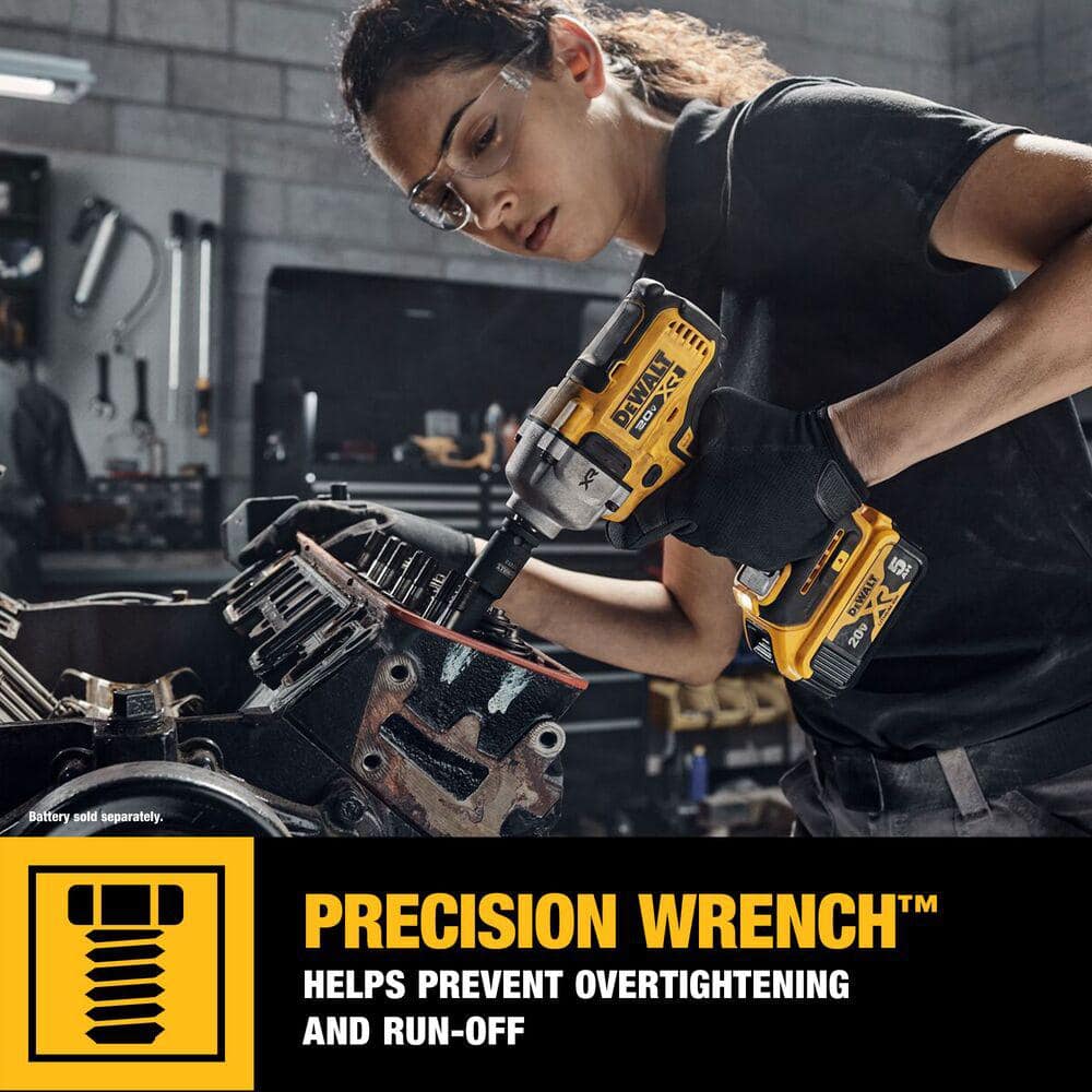 DEWALT 20V MAX XR Cordless 1/2 in. Impact Wrench (Tool Only) (3)
