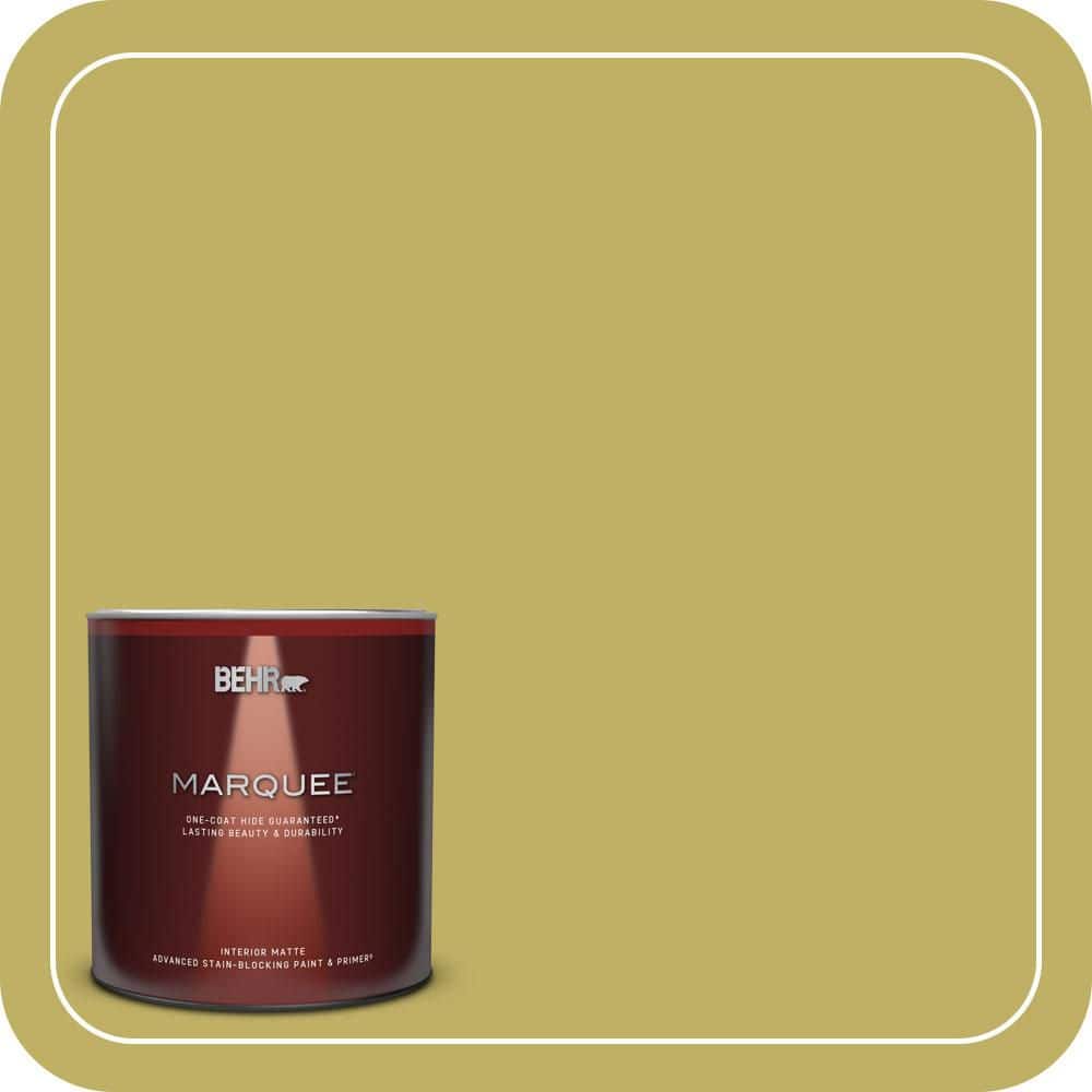 BEHR MARQUEE 1 qt. #PPU9-06 Riesling Grape Matte Interior Paint & Primer