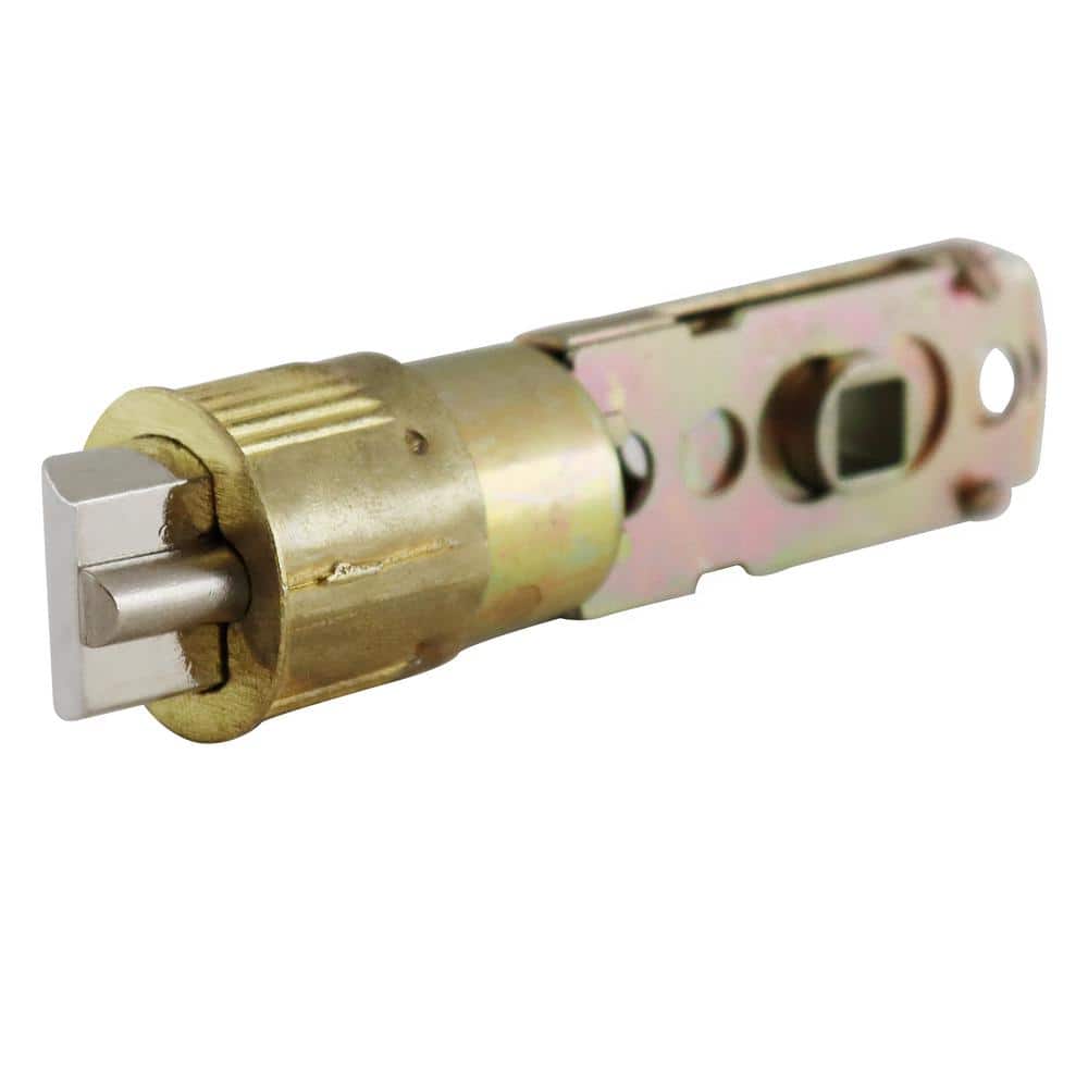 Premier Lock Universal Brass 6-Way Entry Latch with 2 Faceplates (Rectangular and Radial Corner) (3)