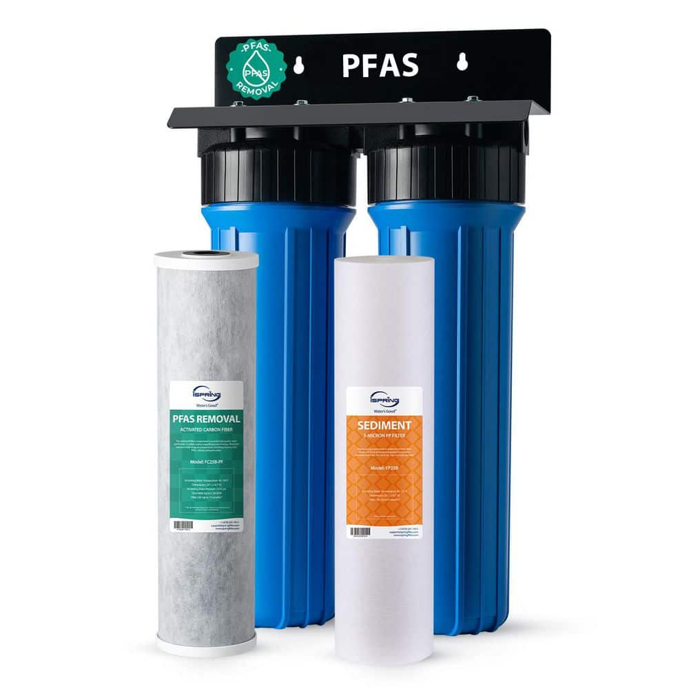 ISPRING Whole House Water Filter System SGS Tested Reducing up to 99% of PFAS Removes Chlorine Sediment and Odor (1)