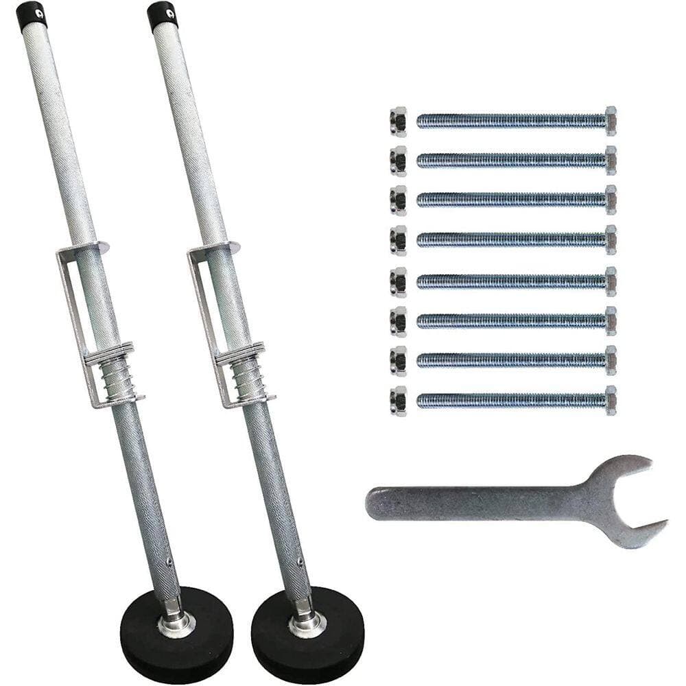 Helhom Ladder Leveler Pair, Ladder Accessories Tools Working on Stairs, for Stable Platform and Ground Level (2)