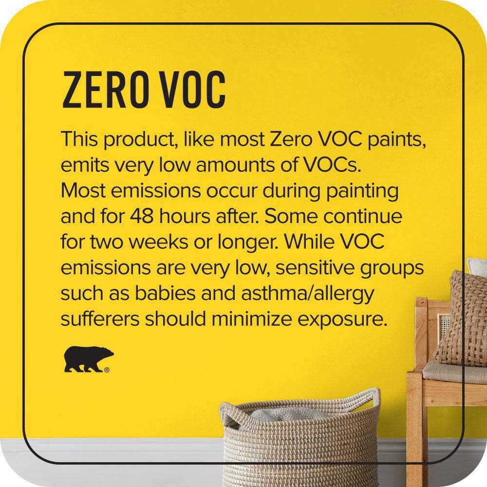 BEHR PREMIUM PLUS #S-G-390 Lemon Zest Enamel Low Odor & Primer (4)