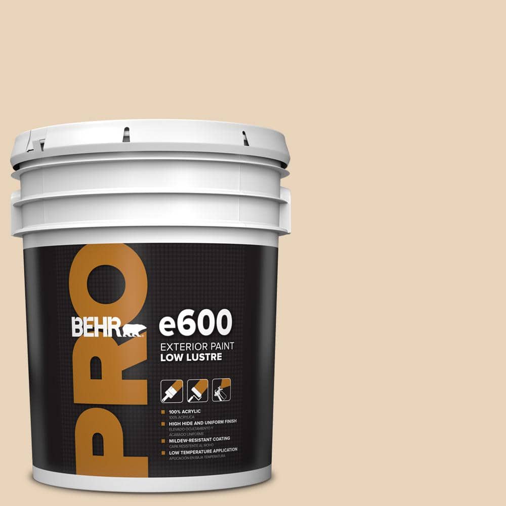 BEHR PRO 5 gal. #S260-1A Cake Crumbs Low Luster Exterior Paint