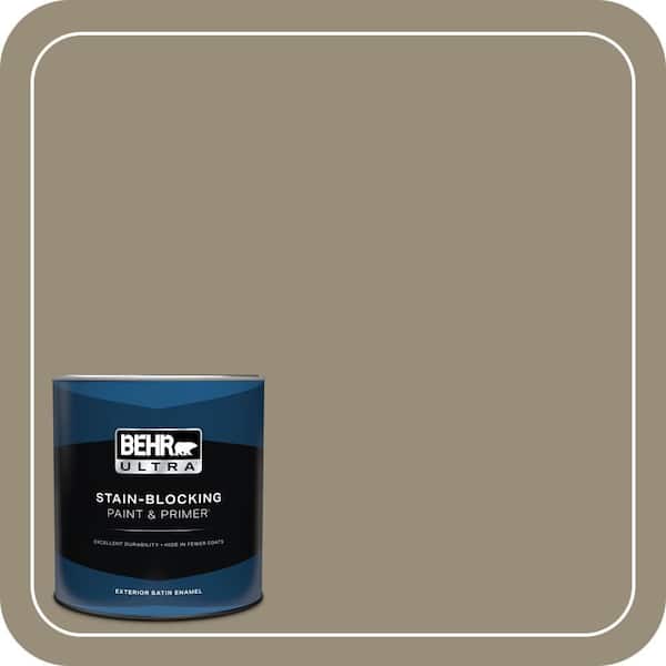 BEHR ULTRA 1 qt. #MQ6-29 Lost Canyon Satin Enamel Exterior Paint & Primer (2)