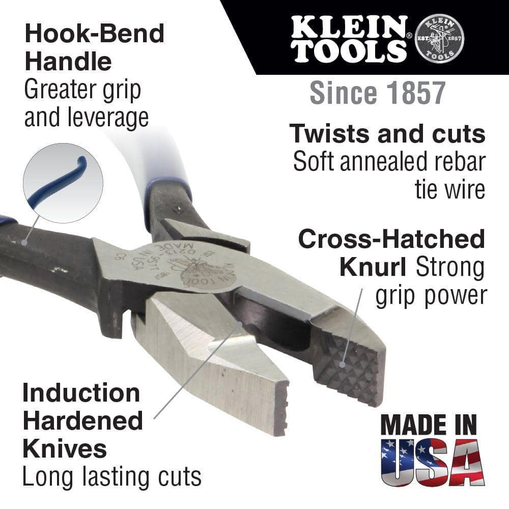 Klein Tools Ironworker's Pliers Tool Set 2-Piece (2)