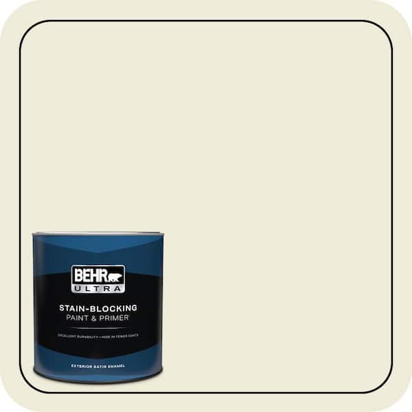 BEHR ULTRA 1 qt. #PPU9-15 Summer Jasmine Satin Enamel Exterior Paint & Primer (2)