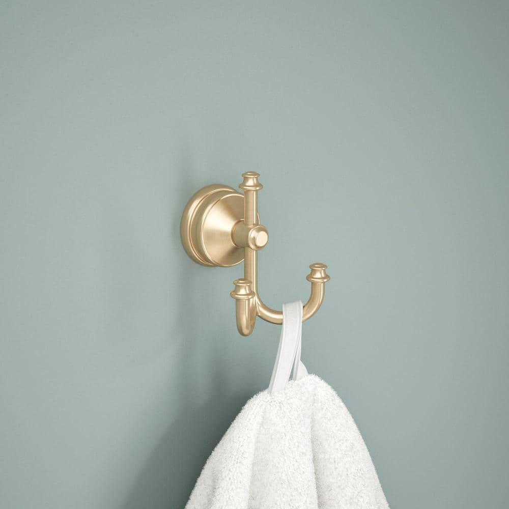 Delta Mylan J-Hook Triple Towel Hook in Champagne Bronze (2)